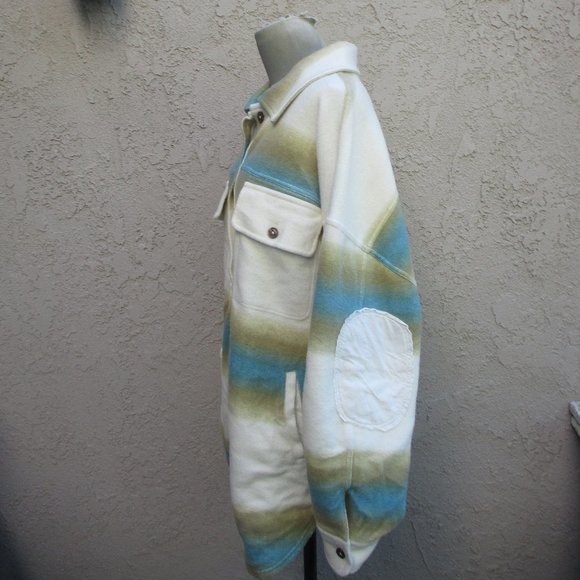 NWT FREE PEOPLE ~ WEST COAST RUBY JACKET ~ L ~ IVORY COMBO ~ - Picture 5 of 12